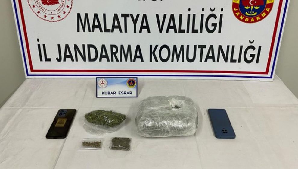 Doğanşehir ve Battalgazi'de Uyuşturucu Operasyonu: 3 Gözaltı