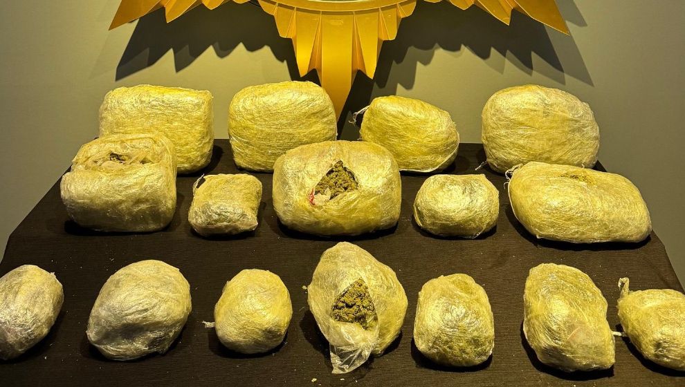 Malatya’da Operasyonda 2 Kişiden 9.3 Kilo Skunk Ele Geçirildi