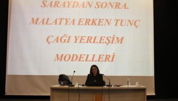 İnönü'de Malatya Erken Tunç Çağı Yerleşim Modelleri Ele Alındı