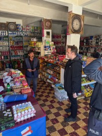 Kaymakam Nas’tan Esnafa ve Vatandaşa Gönül Ziyareti