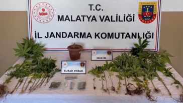 Malatya'da narkotikten 2 tutuklama 