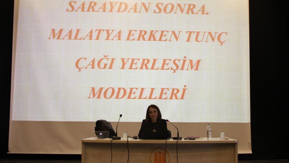 İnönü'de Malatya Erken Tunç Çağı Yerleşim Modelleri Ele Alındı