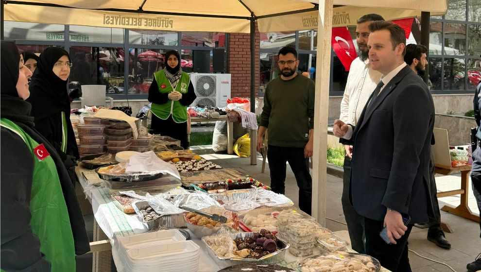 Kaymakam Tunahan Nas'tan Filistin Kermesine Destek!