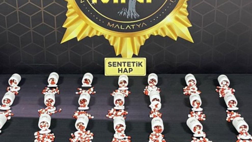 Malatya'da Uyuşturucu Hap Operasyonu: 5 Gözaltı