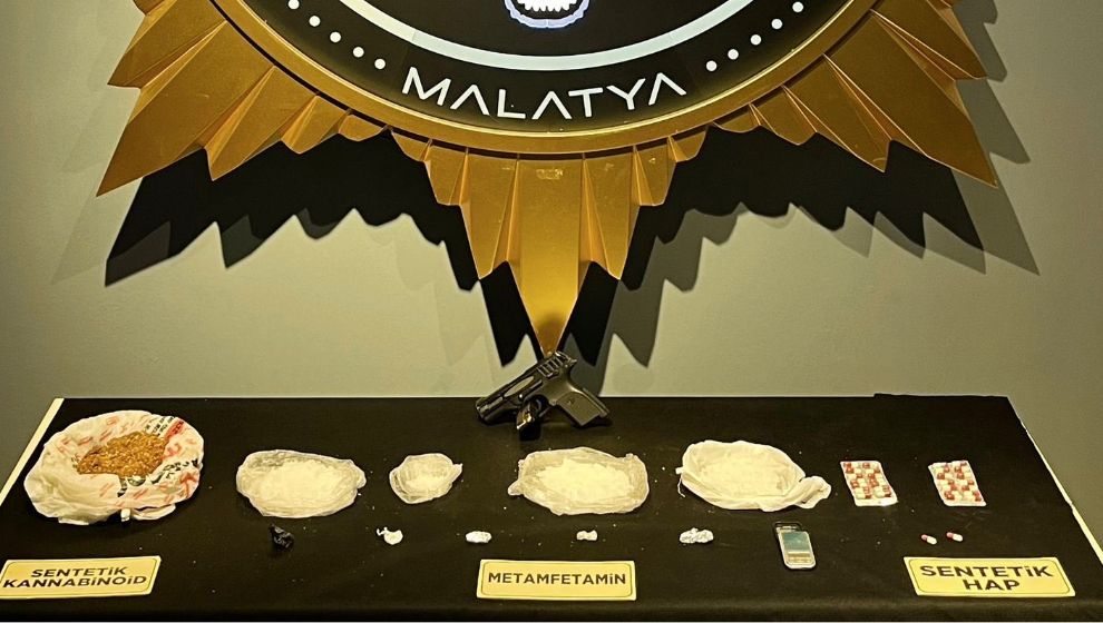 Malatya'da Zehir Tacirlerine Geçit Yok: 3 Gözaltı