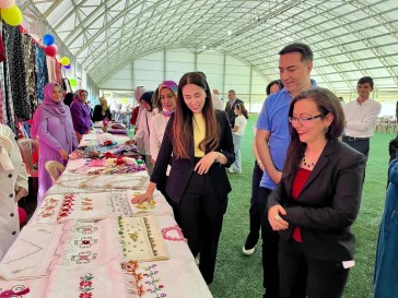 Doğanyol Halk Eğitimi Yıl Sonu Sergisi Açıldı