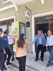 Doğanyol Kaymakamı Ayşe Karaca Nas'tan Şehit Aileleri, Gaziler ve Esnafa Bayram Ziyareti