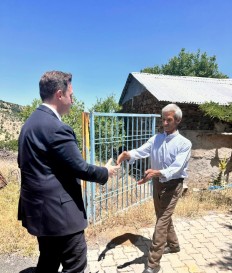 Pütürge'de Bayram Ziyaretleri: Şehit Aileleri ve Gazi Unutulmadı