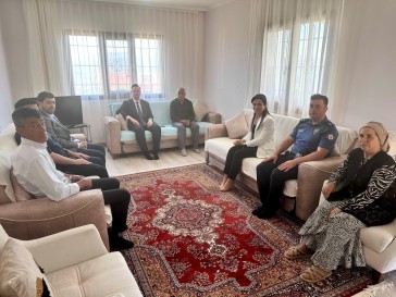 Pütürge'de Bayram Ziyaretleri: Şehit Aileleri ve Gazi Unutulmadı