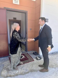 Pütürge'de Bayram Ziyaretleri: Şehit Aileleri ve Gazi Unutulmadı