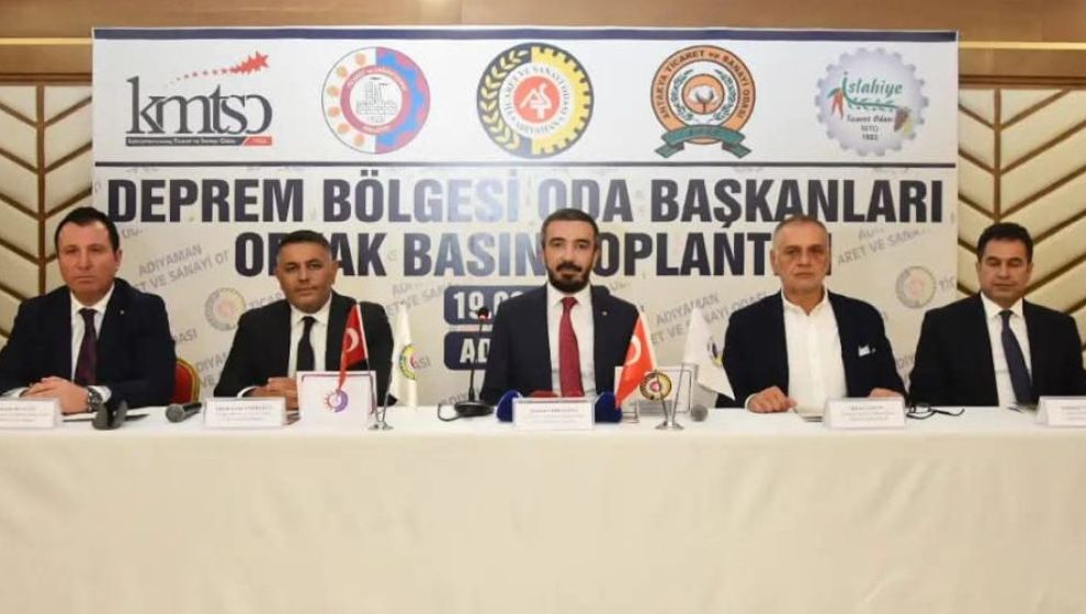 Malatya Dahil 5 İlden Ortak Çağrı: Depremzedeler Mağdur Olmasın