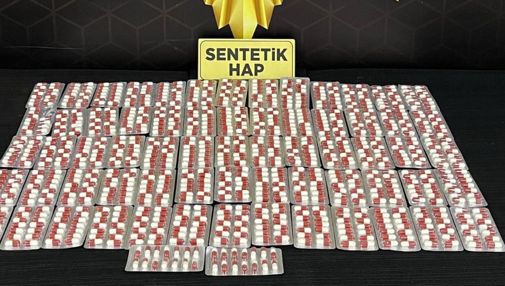 Narkotik Takipte: 3 Şüpheli Uyuşturucu Hapla Yakalandı