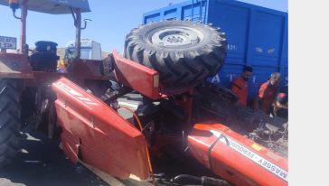 Malatya'da Tır ile Traktör Çarpıştı: 1 Ölü