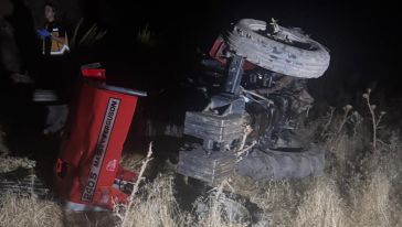Pütürge'de Traktör Kazası: 1 Ölü