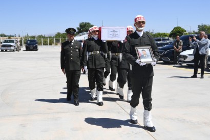 Pütürgeli Şehidin Naaşı Getirildi