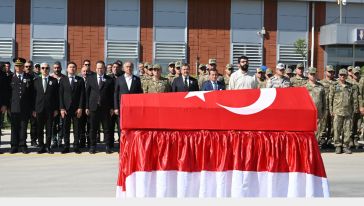 Şehit Üsteğmen Özsu Memleketine Uğurlandı