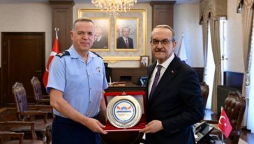 Malatya 7. Ana Jet Üs Komutanı Tuğgeneral Akyol Veda Ediyor 