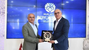 Voleybol Federasyonu Başkanı Malatya'da