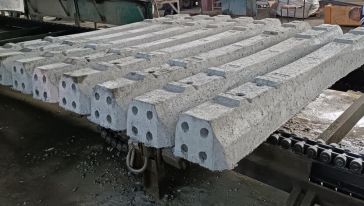 Yeşil beton travers TCDD iş birliğiyle sahada test edildi