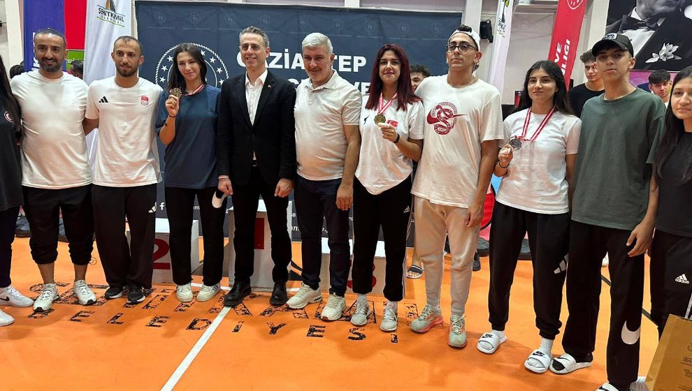 Gaziantep'ten Madalyalarla Döndüler