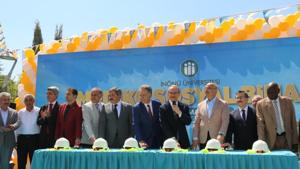 Mediko Sosyal Binasının temel atma töreni yapıldı