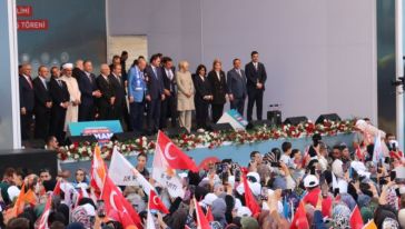 Erdoğan, Malatya'da Törene Katıldı... "Bu kadar kısa bir zamanda bu inşaatları bitirecek bir devlet yoktur"