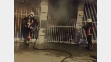 Malatya'da Dikim Atölyesinde Yangın Çıktı