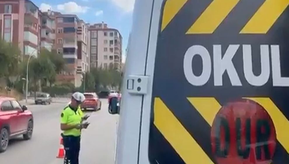 Emniyet Malatya’da okul servislerini denetliyor