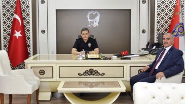CONGER'DEN MALATYA İL EMNİYET MÜDÜRÜ KAYHAN AY'A 'HAYIRLI OLSUN' ZİYARETİ