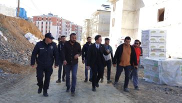 Köylü Mahallesi TOKİ Projesinde Çalışmalar Sürüyor