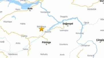 Pütürge Güne Depremle Başladı