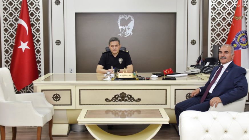 CONGER'DEN MALATYA İL EMNİYET MÜDÜRÜ KAYHAN AY'A 'HAYIRLI OLSUN' ZİYARETİ