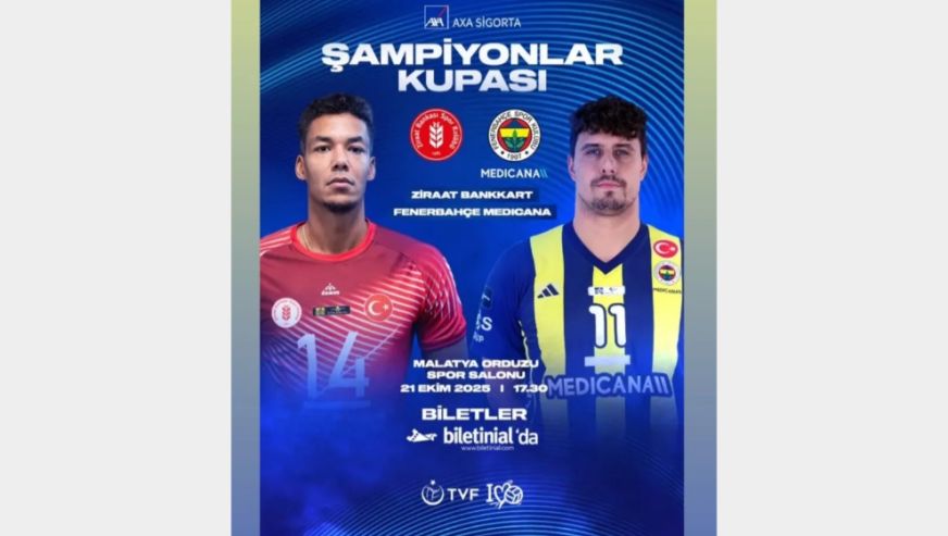 Ziraat Bankkart ile Fenerbahçe Medicana Kupa İçin Malatya'da Karşılaşacak