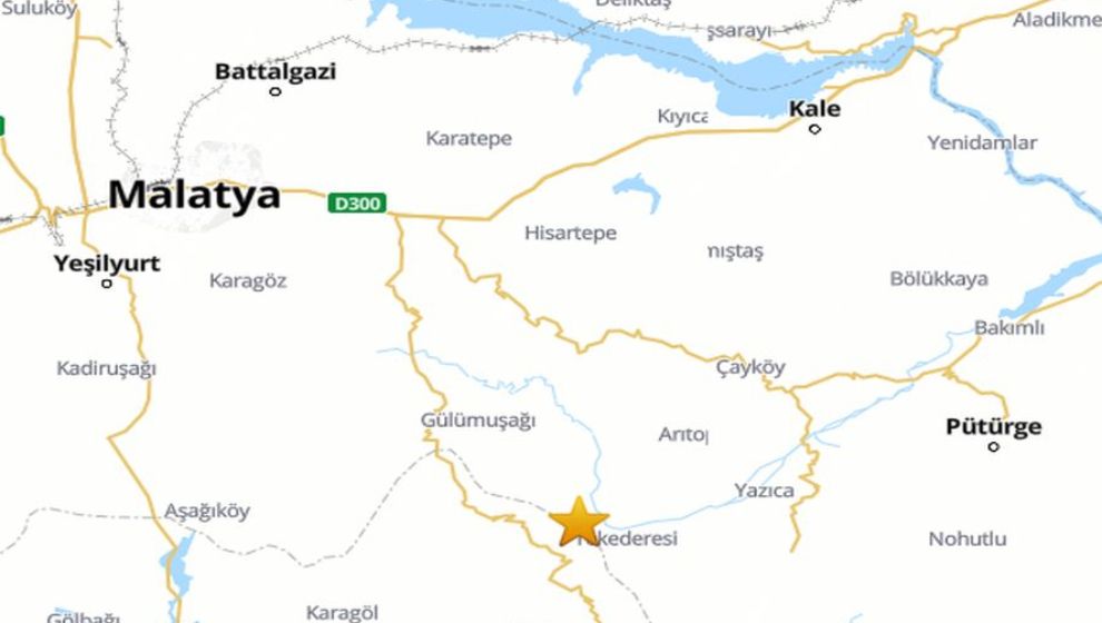 Battalgazi ilçesinde deprem