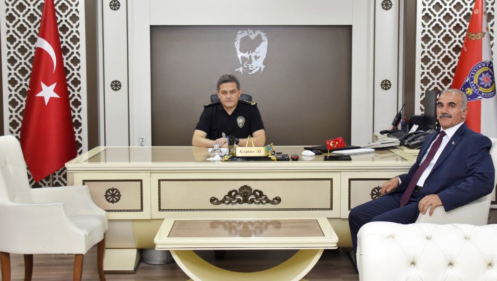 CONGER'DEN MALATYA İL EMNİYET MÜDÜRÜ KAYHAN AY'A 'HAYIRLI OLSUN' ZİYARETİ