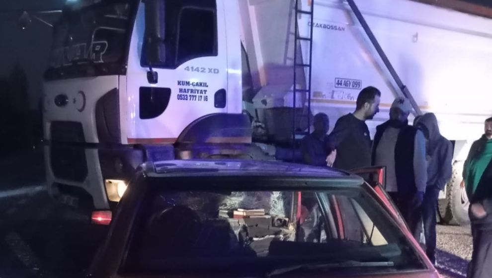 Hafriyat Kamyonu Can Aldı: 1 Ölü