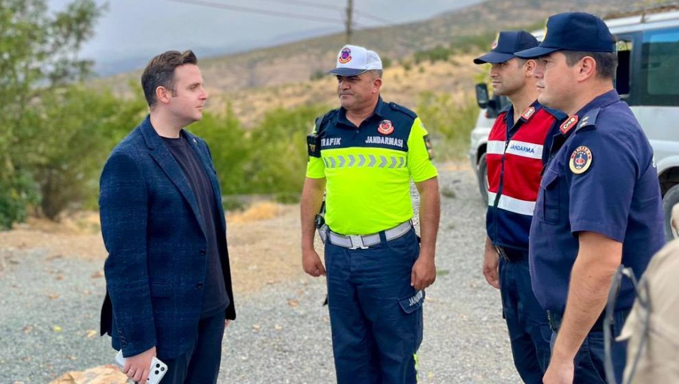 Jandarma Kontrol Noktasında Güvenlik Tedbirlerini İnceledi