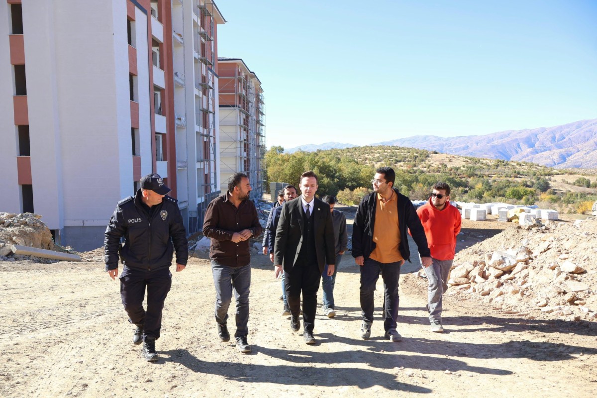 Köylü Mahallesi TOKİ Projesinde Çalışmalar Sürüyor