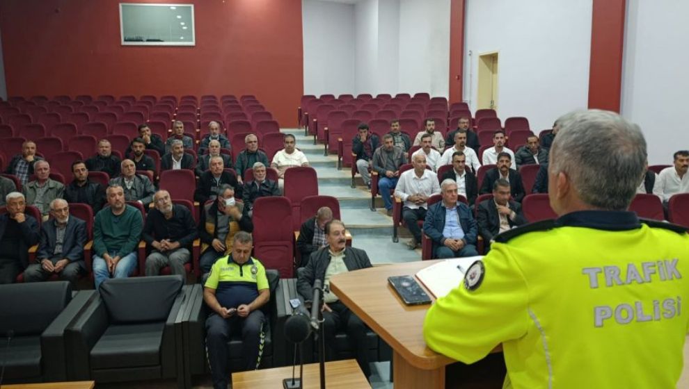 Malatya'da Taksicilere Eğitim