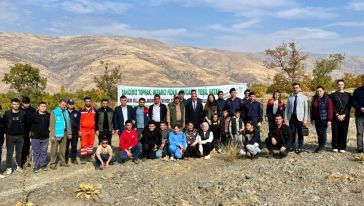 Doğanyol'da “Şahidimiz Toprak, İmzamız Fidan” Kampanyasına Yoğun Katılım