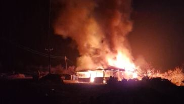 Hekimhan'da Bir Ev Kullanılmaz Hale Geldi 