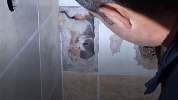 İtfaiye ekibi kediyi kurtardı 