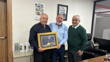 PDEV'DEN İŞ İNSANI İSMET TANIK'A ZİYARET...