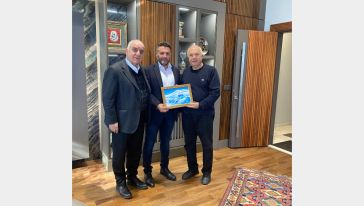 PDEV'DEN İŞ İNSANI ŞAHİN ÖZŞEN'E ZİYARET...