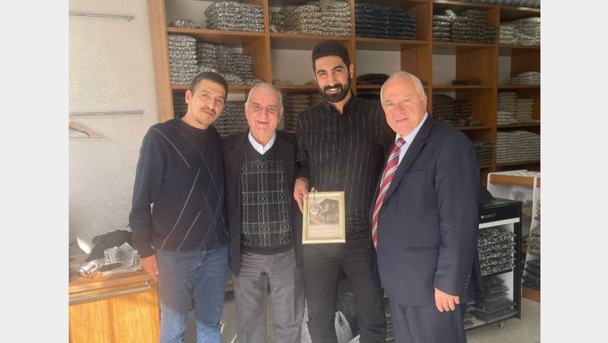 PDEV'DEN iŞ İNSANI MUSTAFA KARAKAŞ'A ZİYARET...