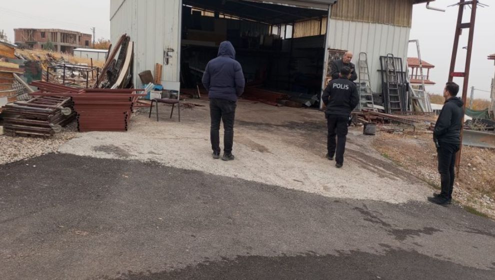 Demirci atölyesinde patlama, 2 yaralı