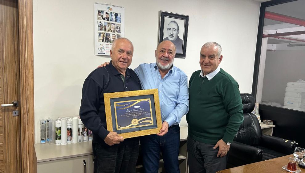 PDEV'DEN İŞ İNSANI İSMET TANIK'A ZİYARET...