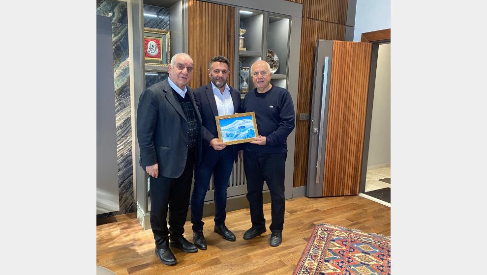 PDEV'DEN İŞ İNSANI ŞAHİN ÖZŞEN'E ZİYARET...