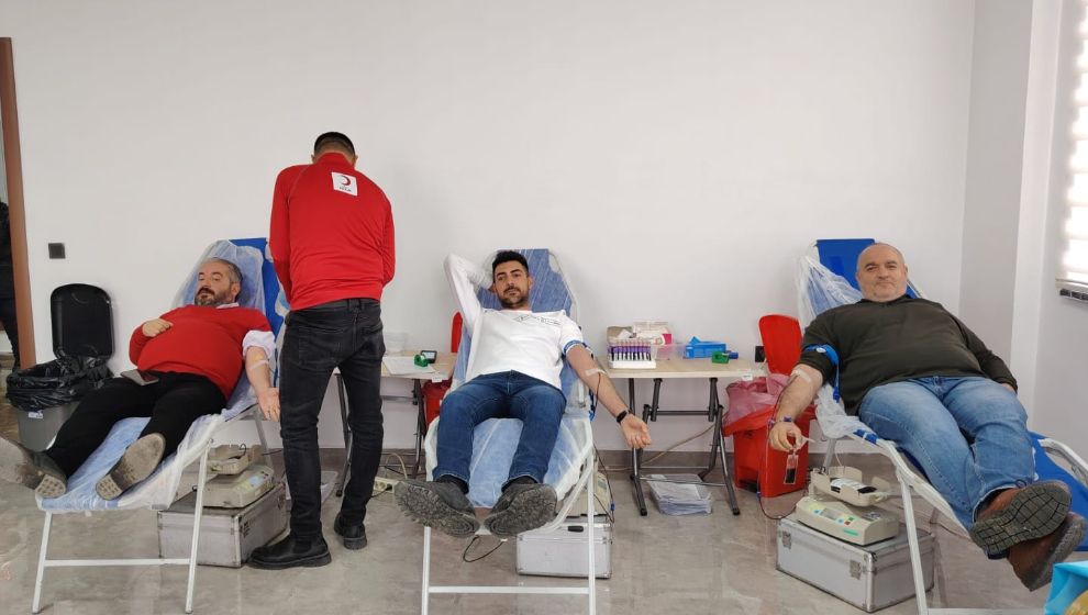 Pütürge'de 58 ünite kan toplandı