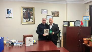 BABİK KÖYÜ DERNEK BAŞKANI ŞERİF AKŞAHİN'DEN PDEV' E ZİYARET...